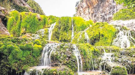 Cascada en la sierra de Cazorla.