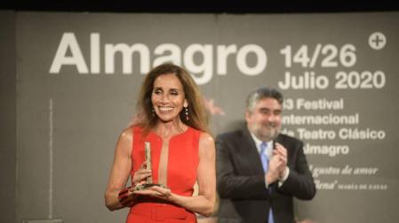 Ana Belén recibe el Premio Corral de Comedias del Festival de Almagro