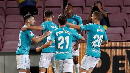 Imágenes del choque entre rojillos y culés correspondiente a la Jornada 37 de LaLiga Santander disputado en el Camp Nou.