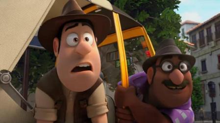 Un taxista granadino refleja los tópicos andaluces en 'Tadeo Jones 2'