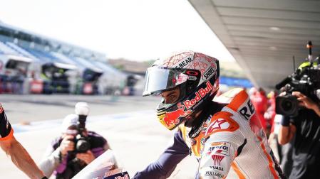 El fuerte calor no impide a Marc Márquez mandar en el GP de España