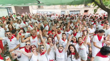 Ninguna de las 7 peñas de Tudela abrirá al público en las 'no fiestas'