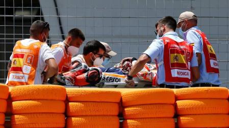 Marc Márquez será operado de una fractura en el húmero derecho