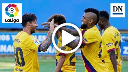 Resumen del Aláves 0-5 Barcelona en vídeo