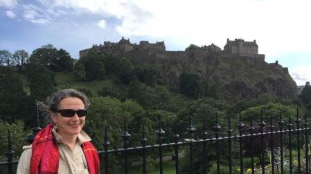 Amaia Zulaika, profesora de castellano y francés en Edimburgo