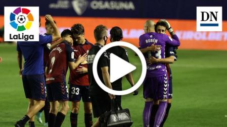 Resumen del Osasuna 2-2 Mallorca en vídeo