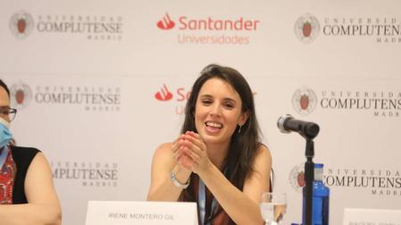 Irene Montero habla de los casos de corrupción "de la familia Borbón"