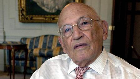 El filólogo Francisco Rodríguez Adrados, en una imagen de 2012.