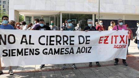 UGT pide la revisión del cierre de la planta de Aoiz