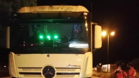 Detienen en Olite a un camionero en busca y captura y da positivo en drogas
