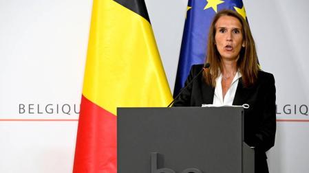La primera ministra belga Sophie Wilmes.