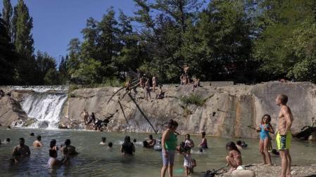 Todas las fotos de este domingo, 26 de julio, en el que los termómetros superaron los 30 grados. La previsión para esta semana es un aumento todavía más notable de las temperaturas