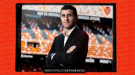 El Valencia hace oficial la llegada del exrojillo Javi Gracia a su banquillo