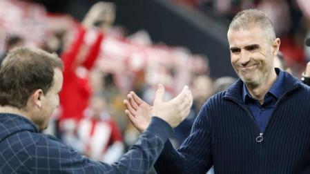 Gaizka Garitano, entrenador del Athletic.