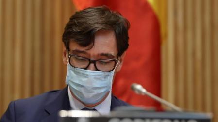 Illa, durante su comparecencia en el Congreso.