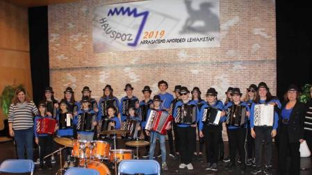 El alumnado de Luis Morondo volvió a destacar en el Festival Guipuzcoano de Acordeón