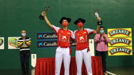Agirre y Eskiroz, campeones del Parejas de Promoción en una final agónica