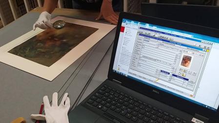 El Museo de Navarra continúa sus trabajos de digitalización de sus colecciones.