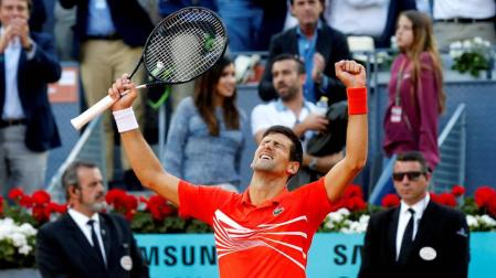 Djokovic suma su tercera corona en Madrid