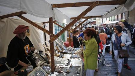 El mercado del Privilegio de la Unión se lleva a Sarasate y Plaza del Castillo