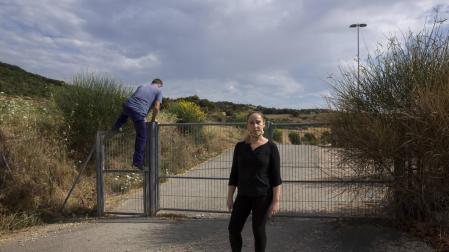 Un candado deja al área de Legarda en la A-12 con la mitad de clientes