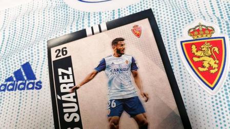 El Zaragoza se despide en las redes de Luis Suárez