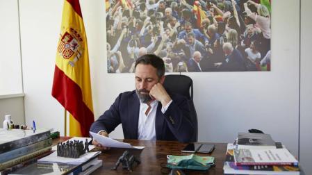 Abascal propone "sacar a los 'okupas' de una patada en el culo" el primer día