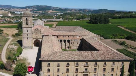 La Policía Foral vigila con drones el Camino de Santiago a su paso por Navarra