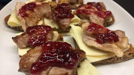 Rico pincho de solomillo