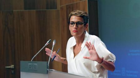 Chivite ve "absolutamente precipitada" la valoración sobre el acuerdo del remanente de los ayuntamientos