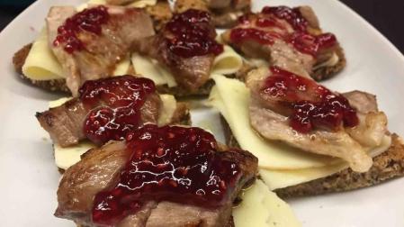 Rico pincho de solomillo
