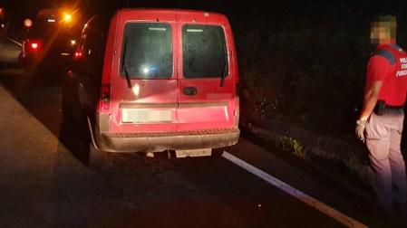Denunciado en Aoiz tras dar positivo en alcohol, tirar marihuana por la ventanilla y darse a la fuga