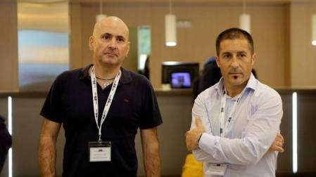 Ander Oroz y Juan Carlos Castillo.