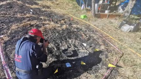 Investigada una pareja como posible responsable de un incendio en Etxauri