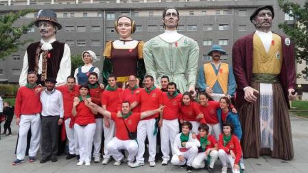 La Comparsa de Gigantes cumple cinco años