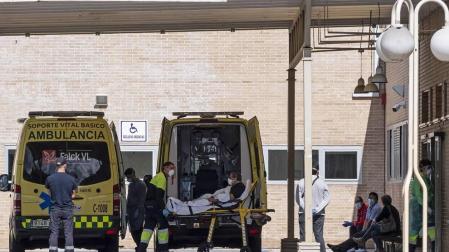 Urgencias del Hospital García Orcoyen de Estella.
