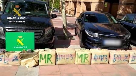 Cae una organización que distribuía hachís a través de coches VTC