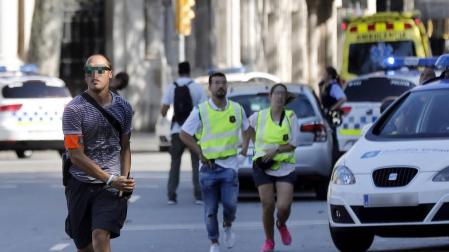 atropello masivo por una furgoneta en las Ramblas de Barcelona