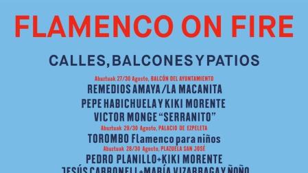 Flamenco on Fire abre el proceso de adquisición de entradas para sus conciertos y actividades gratuitas
