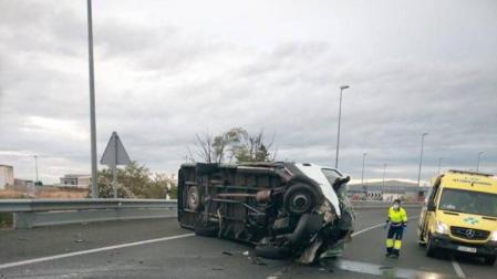 Fallece un vecino de Tudela en un accidente de tráfico en la N-232 en Alfaro