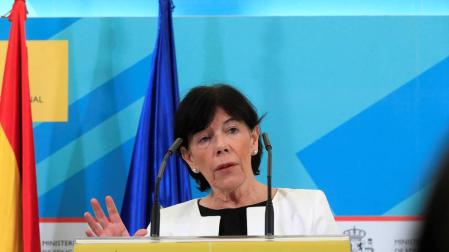 Rueda de prensa de la ministra de Educación Isabel Celaa tras participar en la Conferencia Sectorial con las autonomías.