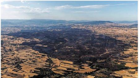 Tras la pista del mayor incendio