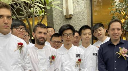 El cocinero navarro David Yárnoz replica su Restaurante El Molino de Urdaniz en Taipéi