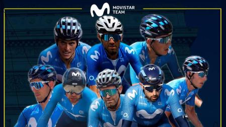 Valverde, Mas y Soler encabezan el equipo Movistar