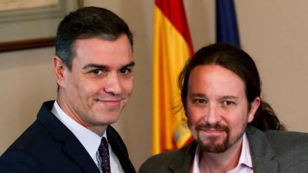 Sánchez e Iglesias cierran en 48 horas un acuerdo que no fue posible en seis meses