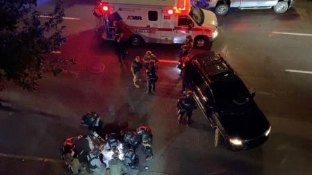 Un muerto en Portland durante unos enfrentamientos entre manifestantes rivales