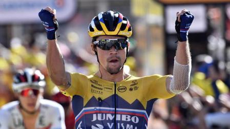 Roglic muestra sus cartas con un triunfo en el primer final en alto