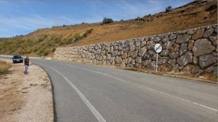 Aprobada la obra de estabilización del deslizamiento en la NA-5310 en Ujué