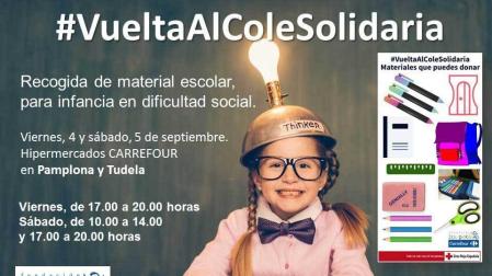 Carrefour y Cruz Roja ponen en marcha la 'Vuelta al Cole Solidaria' 4 y 5 de septiembre