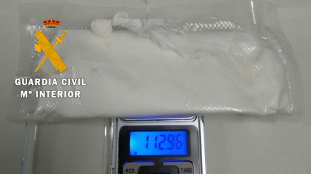 Detenido en Olite por tráfico de drogas al ser sorprendido con 112g de speed